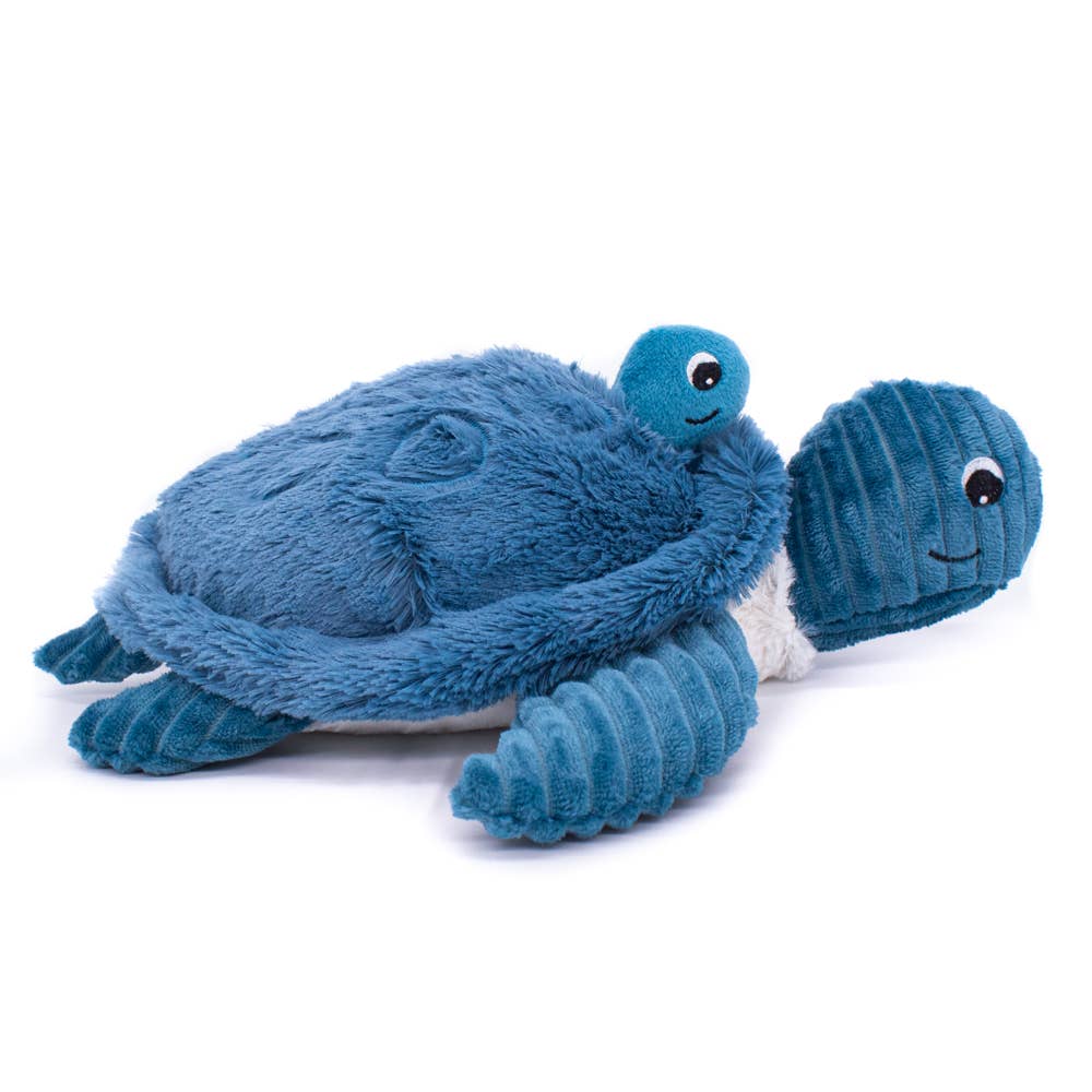 Tilly The Turtle Mum &amp; Baby Blue  - Plush Toy