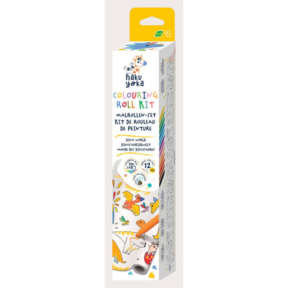 Haku Yoka Colouring Roll Kit Dino World