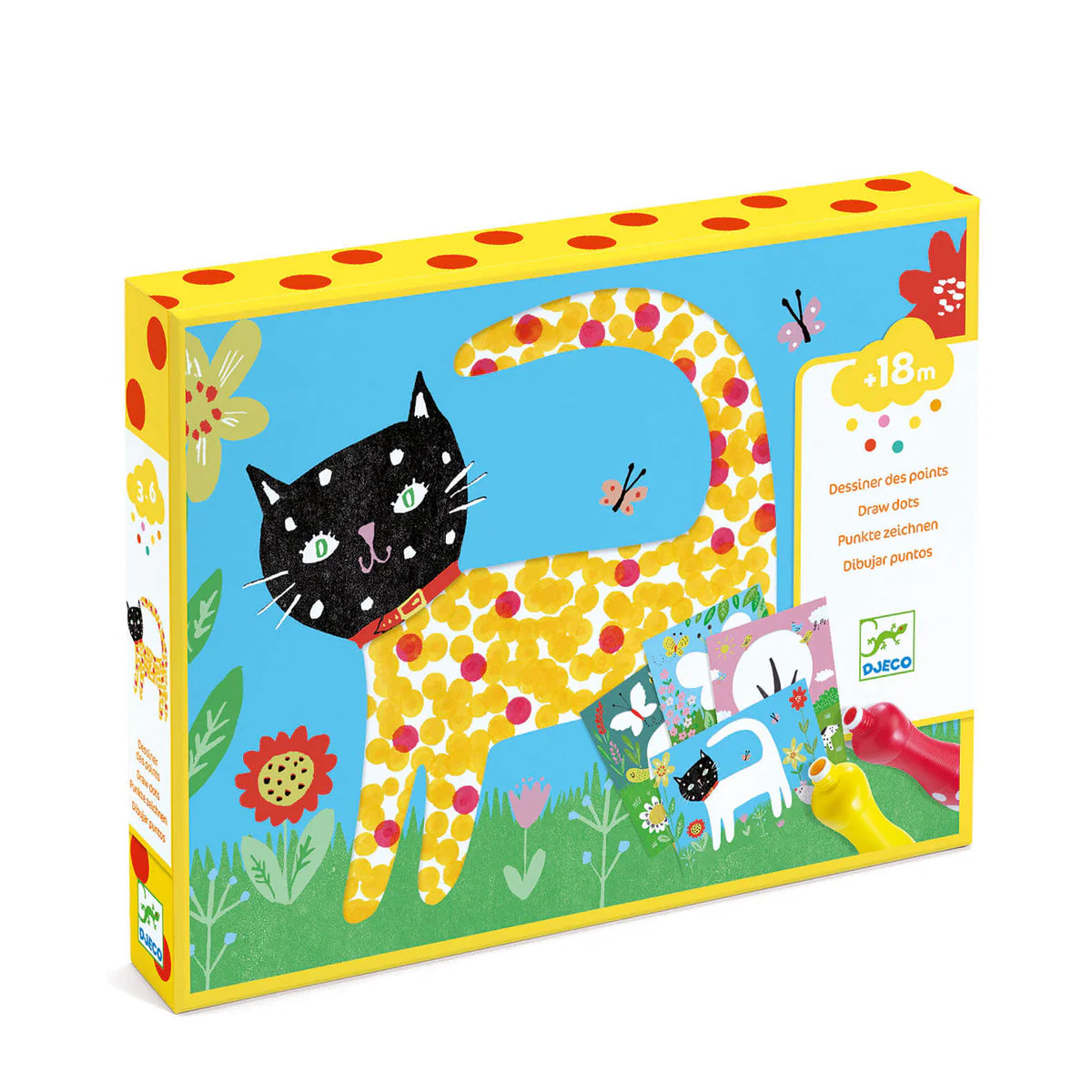 Djeco Colouring Craft Set - Small Dots