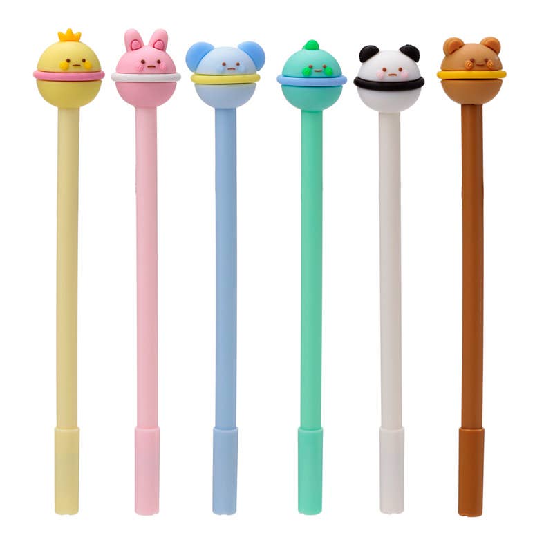 Inkredible Erasable Pen with Cute Animal Topper