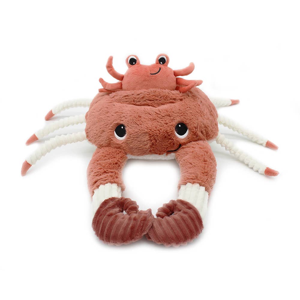 Colin The Crab Mum &amp; Baby Terracotta - Plush Toy