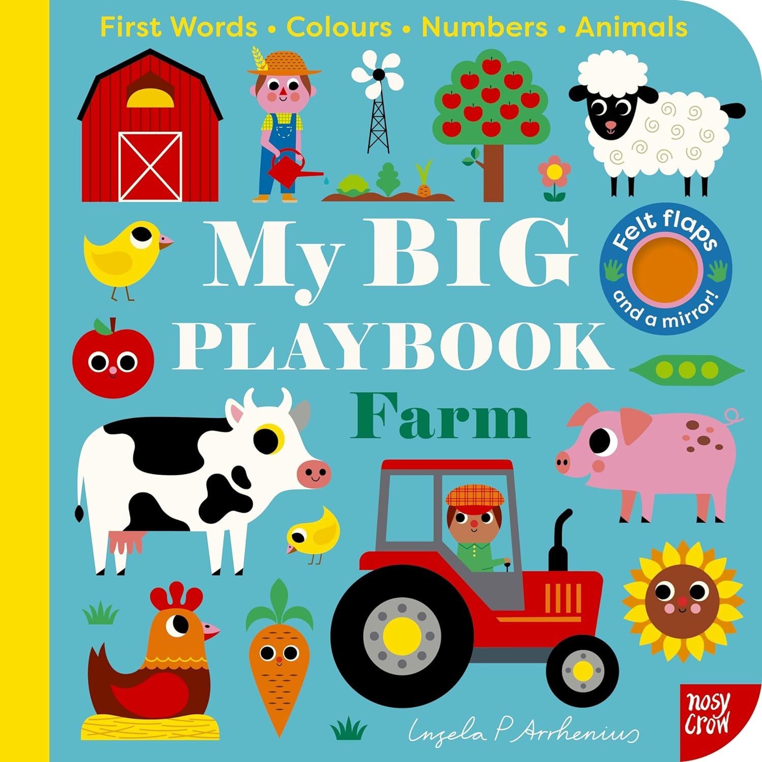 My Big Playbook: Farm (FELT FLAPS)