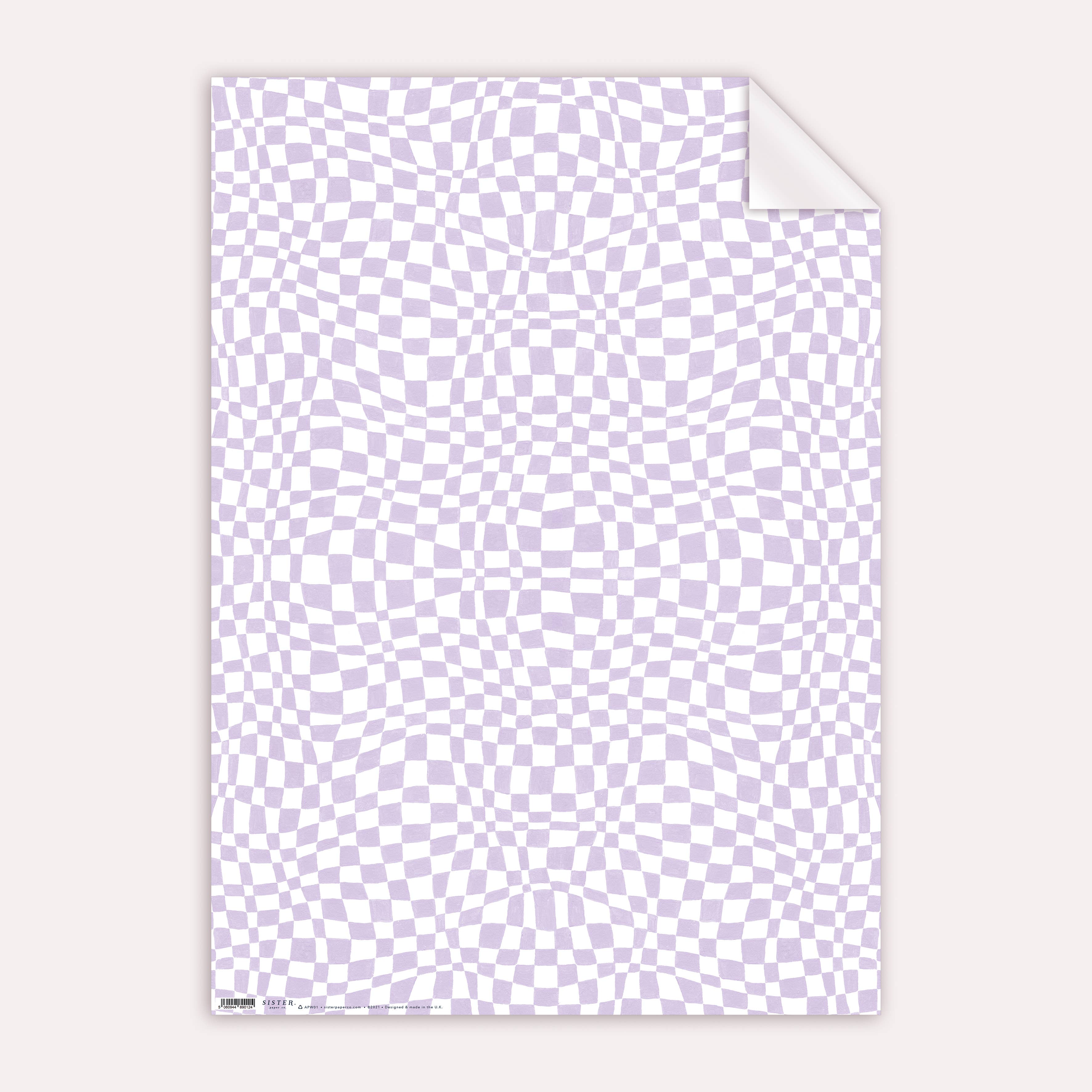 Checkerboard Gift Wrap Sheet | Wrapping Paper | Craft Paper