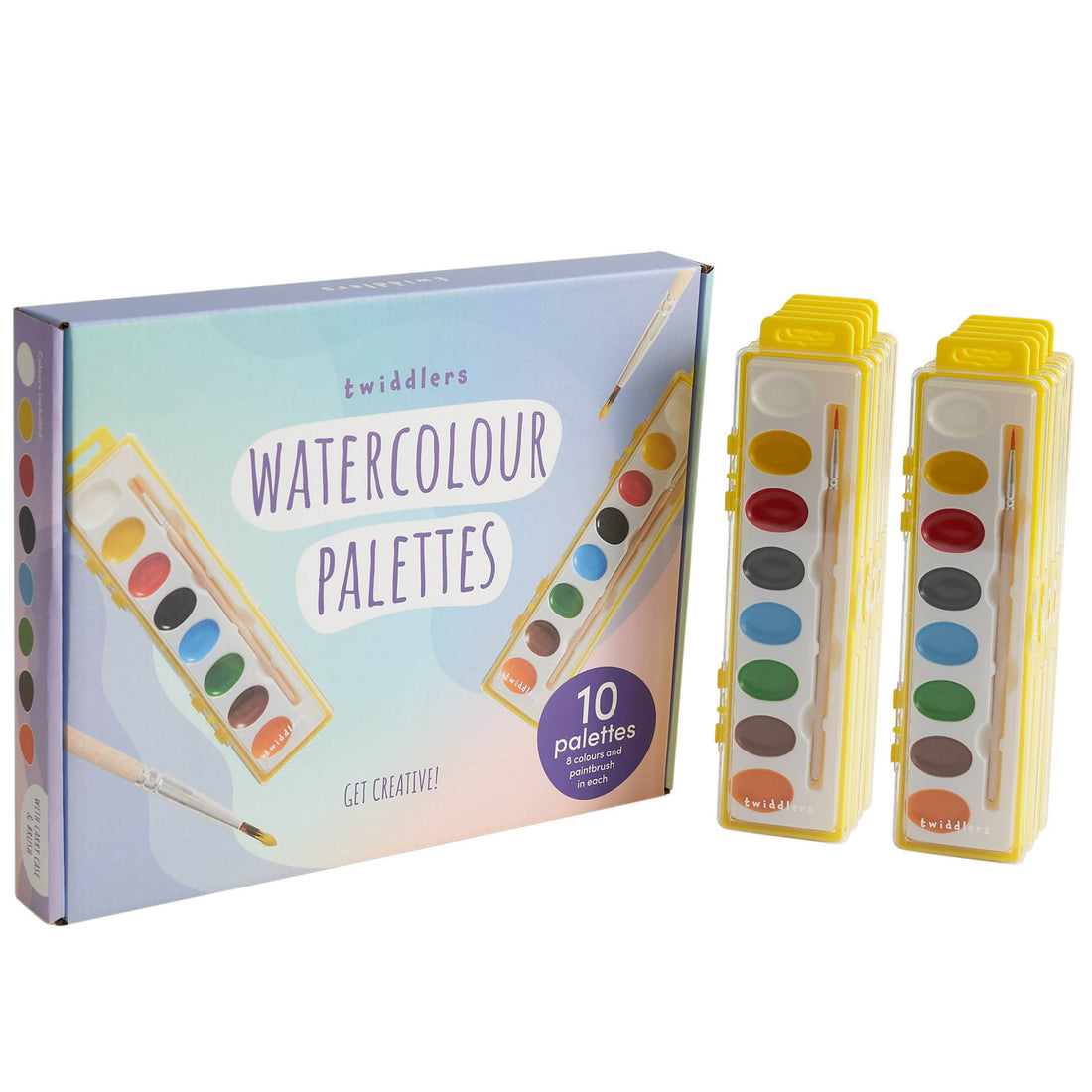 Watercolour Paint Palette Sets