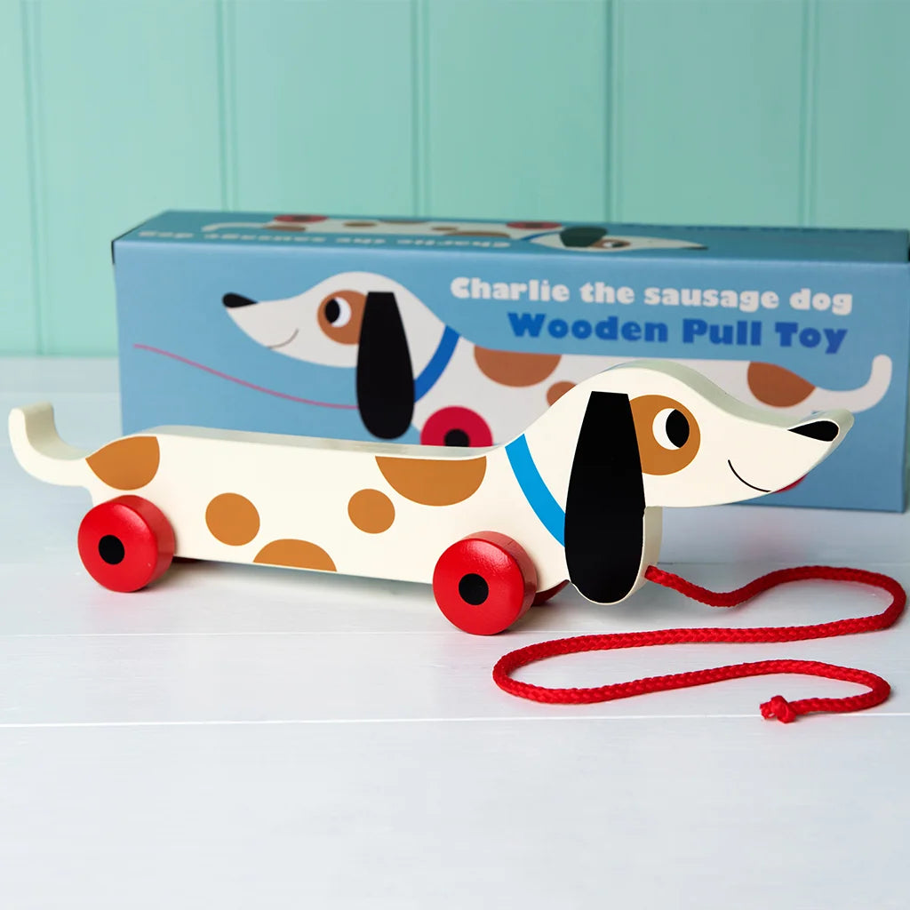 Charlie Sausage Dog Pull Toy