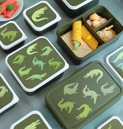 Bento lunch box: Crocodiles, Alligators