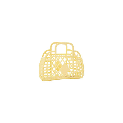 Retro Basket Jelly Bag - Mini: Yellow