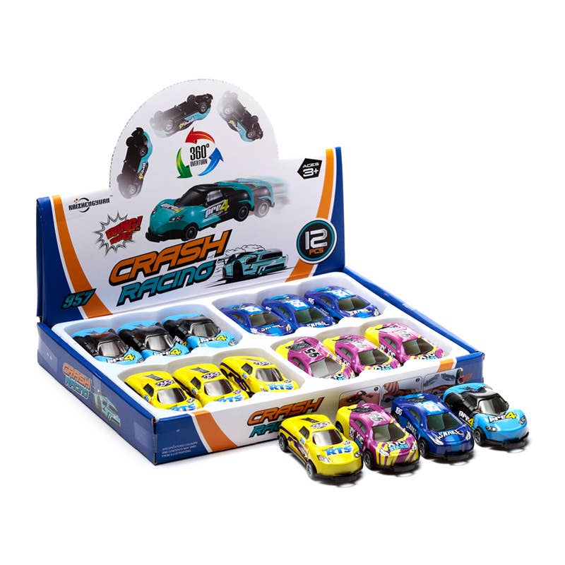 Friction Crash Race Car Action Toy