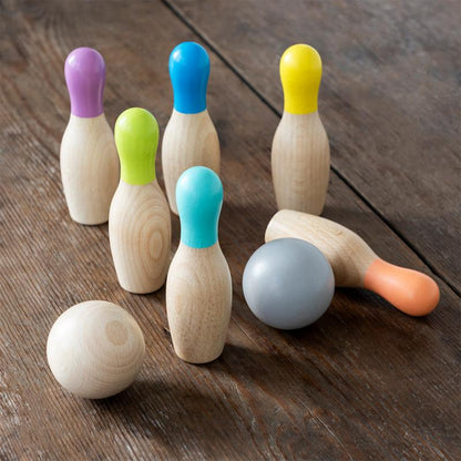 Wooden Skittles Set