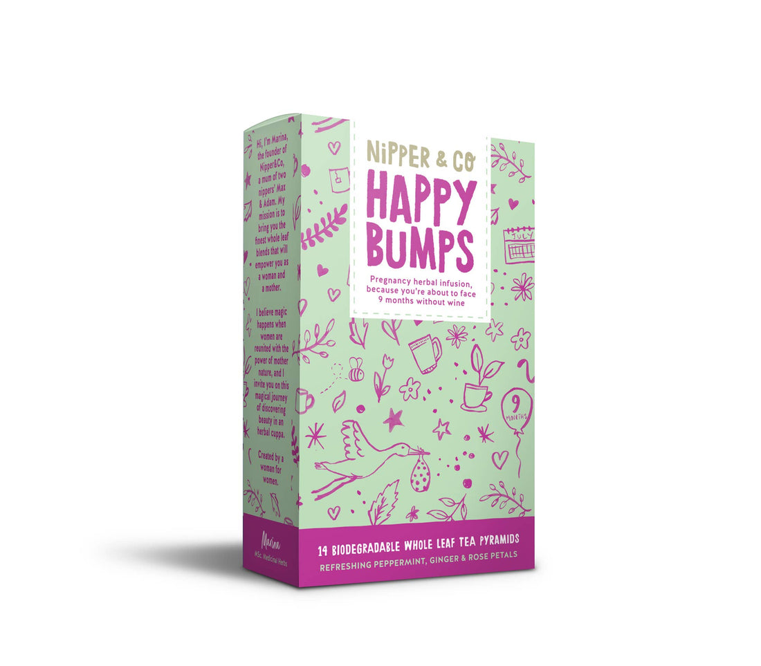 Herbal tea for pregnancy, Happy Bumps, pregnancy gift