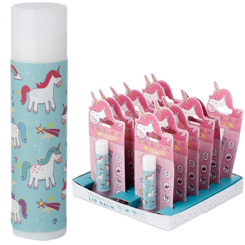 Enchanted Rainbow Unicorn Stick Lip Balm - Cotton Candy