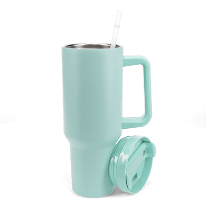 Travel Tumbler Eggshell Blue