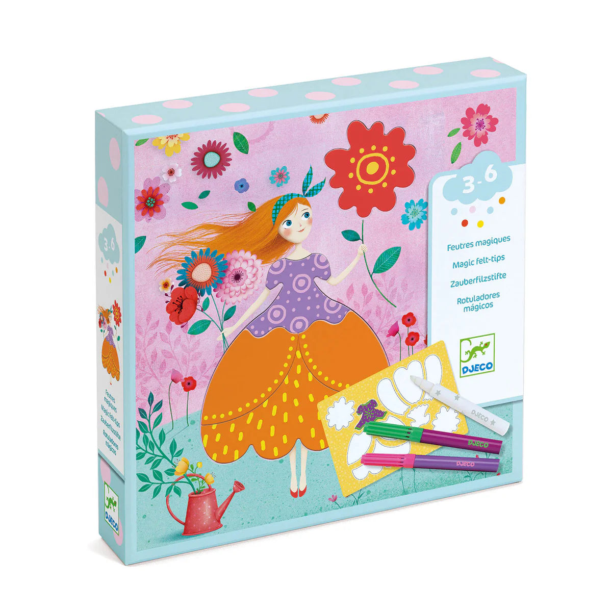 Djeco Colouring Set - Marie’s Pretty Dresses