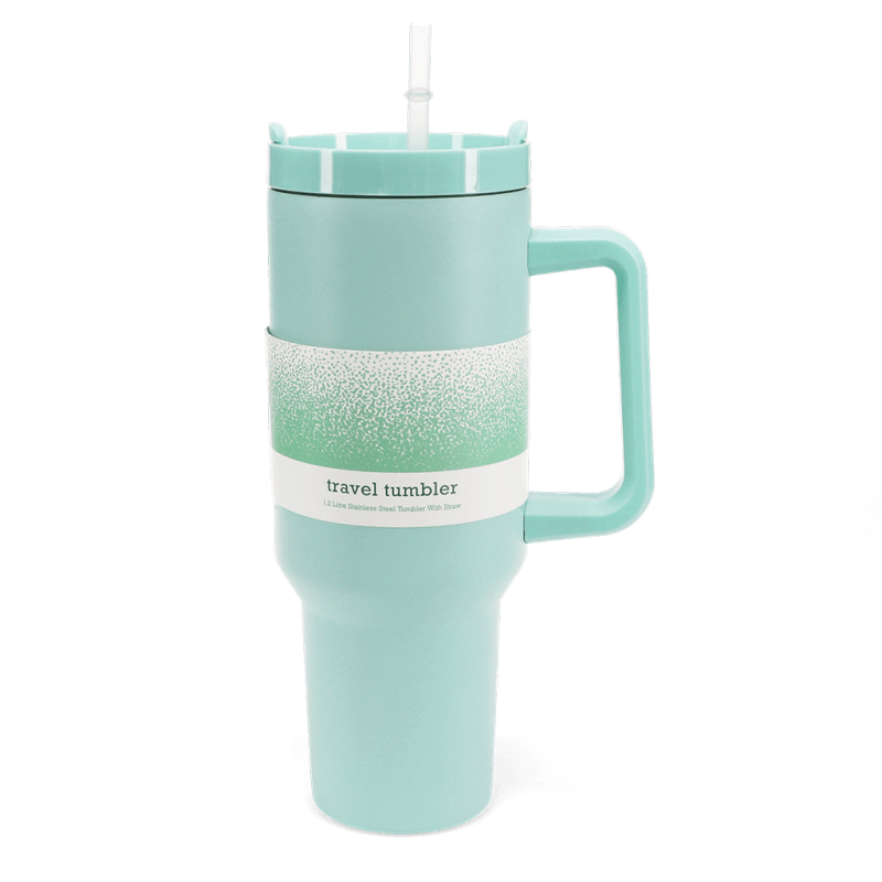 Travel Tumbler Eggshell Blue