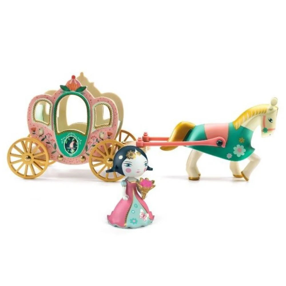 Djeco Arty Toys Princesses - Mila &amp; Ze Carrosse