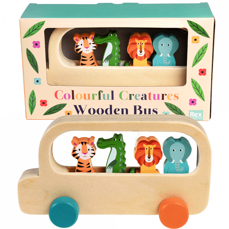 Wooden Bus Toy