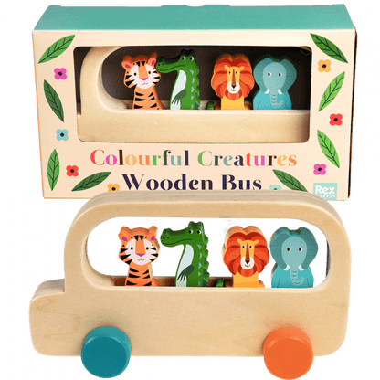 Wooden Bus Toy