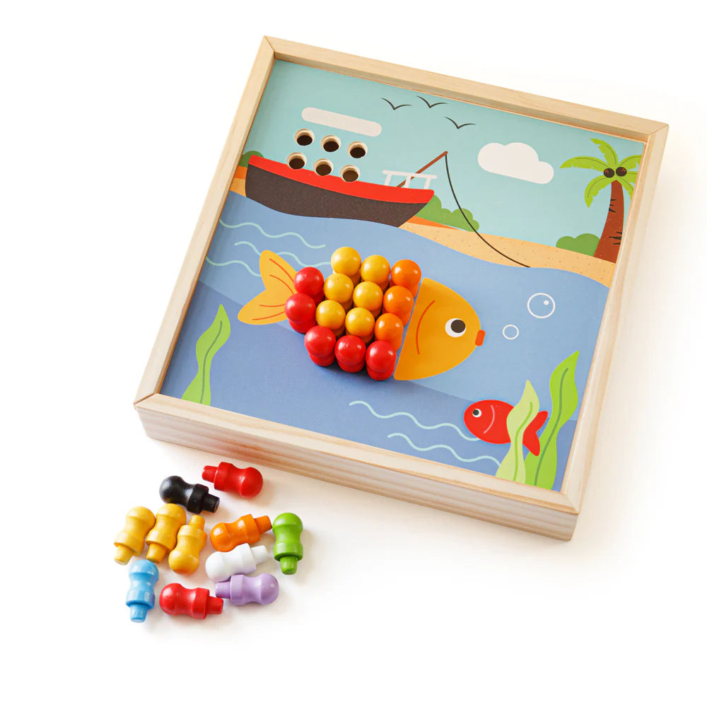 Seaside Peg Board