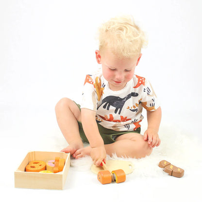 Cutting Bread and Pastries Crate