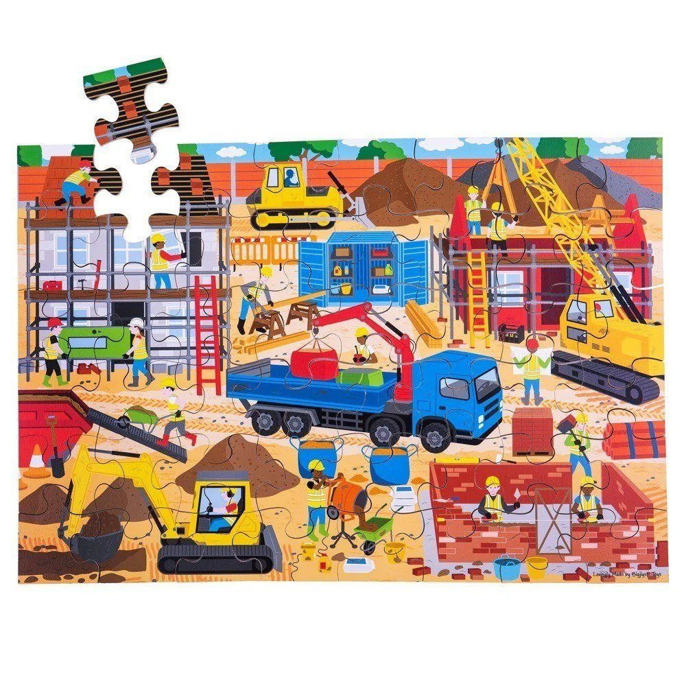 Construction Site Floor Puzzle