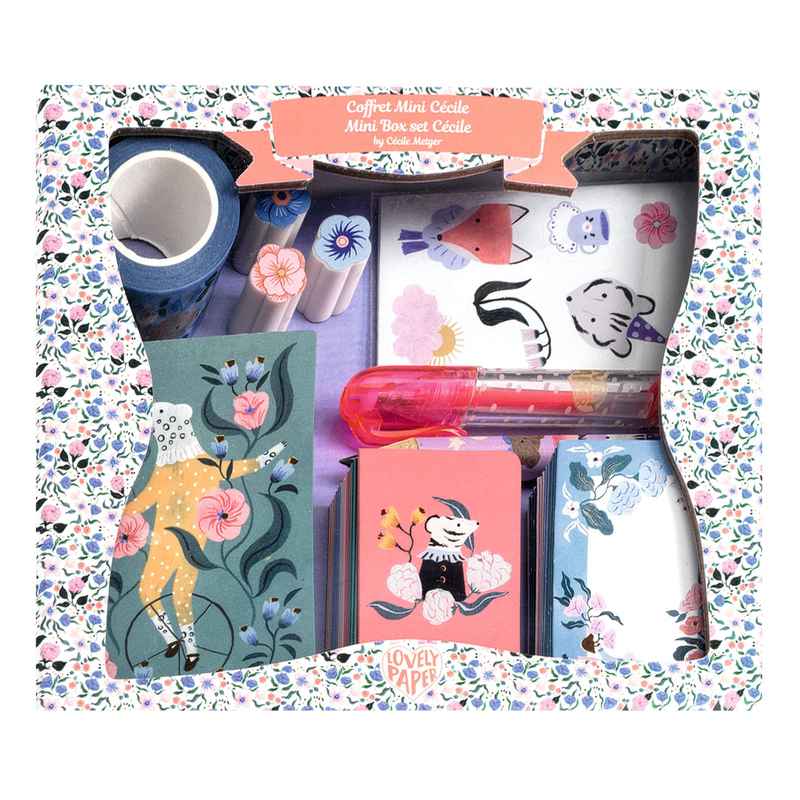 Djeco mini stationary box set Cecile