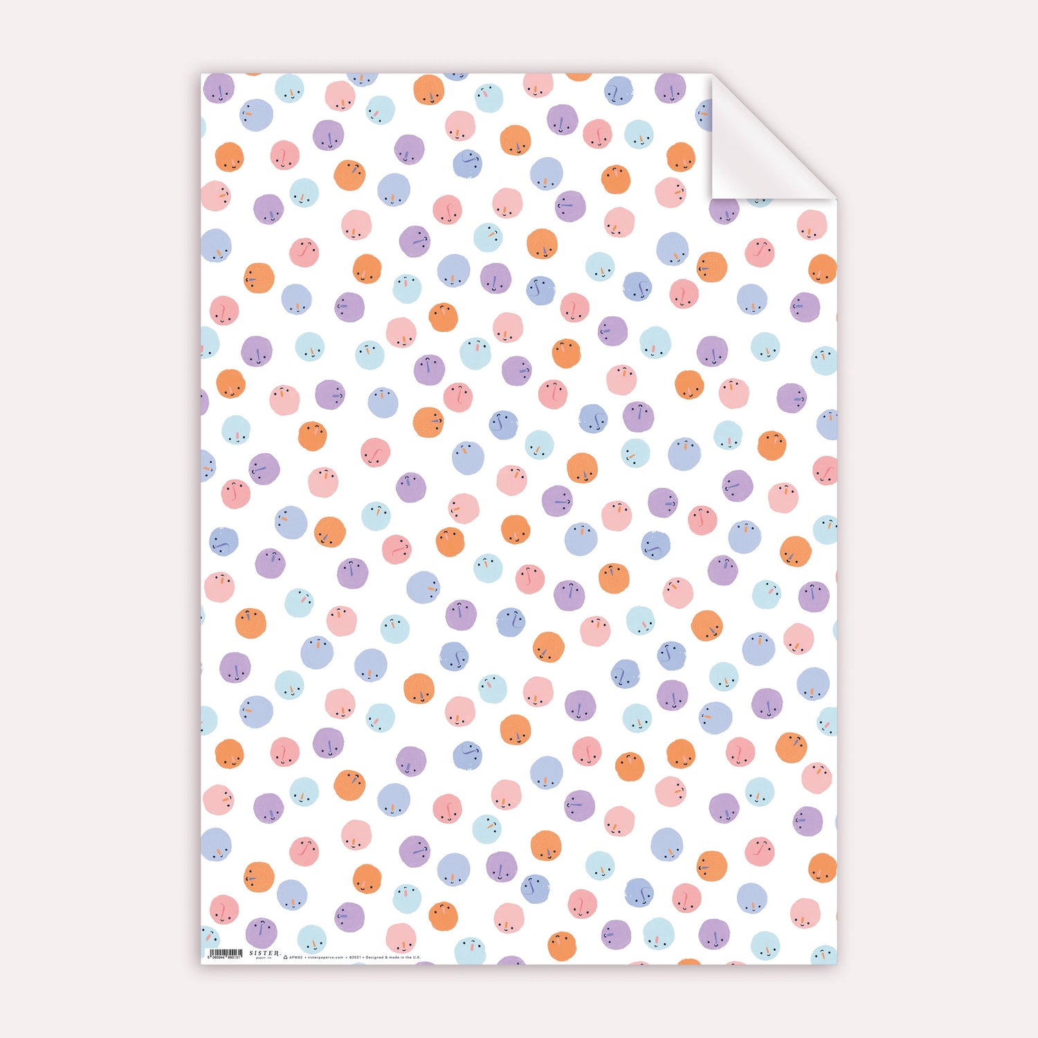 Smiles Gift Wrap Sheet | Wrapping Paper | Craft Paper