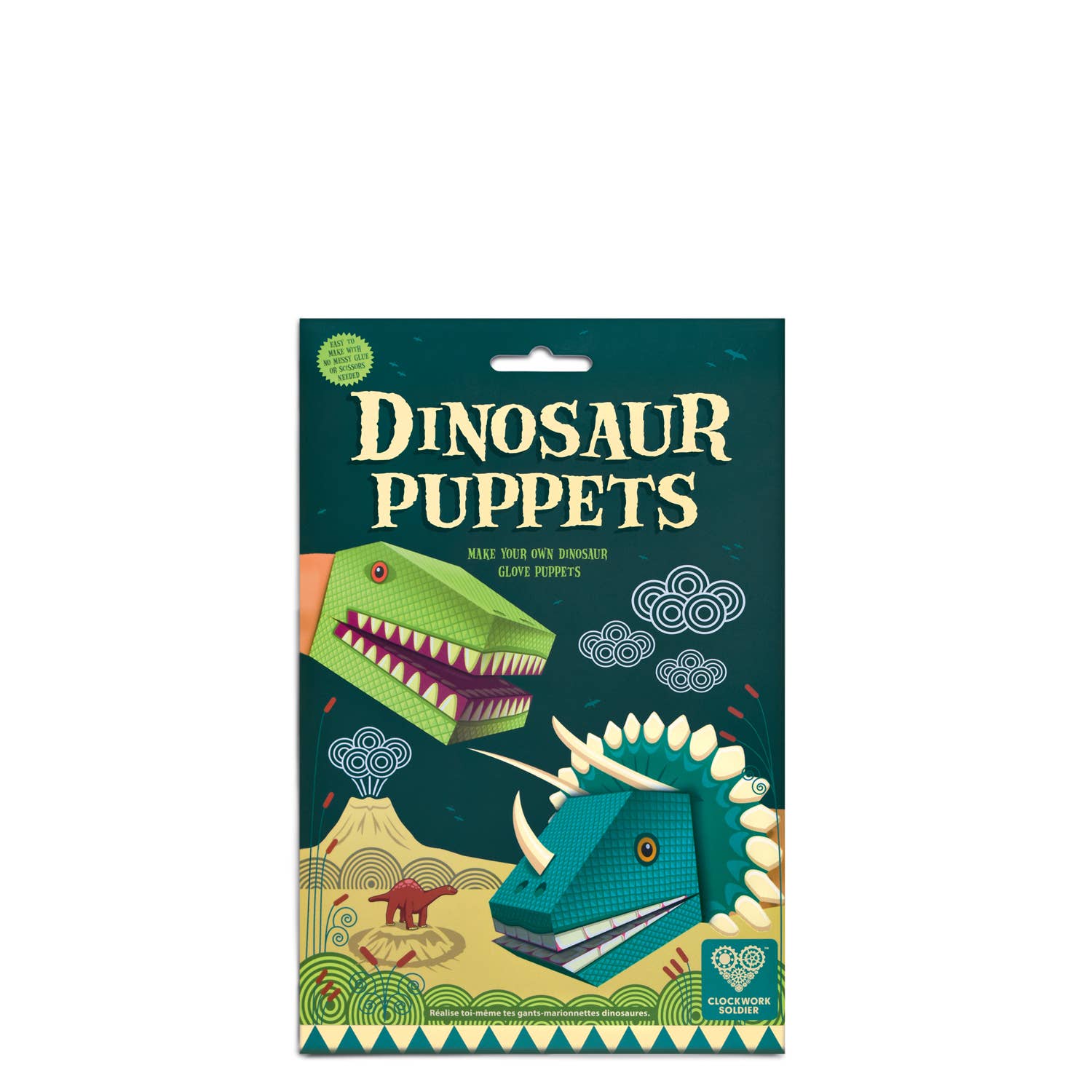 Create Your Own Dinosaur Puppets