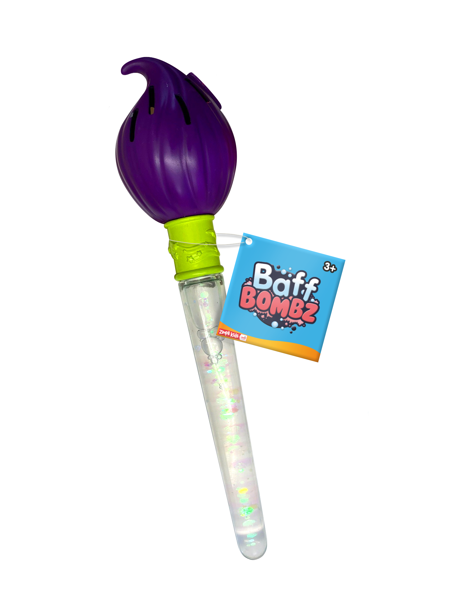 Zimpli Baff Bombz Magic Brush Bath Bomb Painting Bath Toy