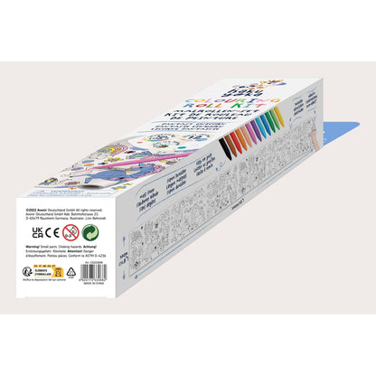 Haku Yoka Colouring Roll Kit Fantasy Unicorn