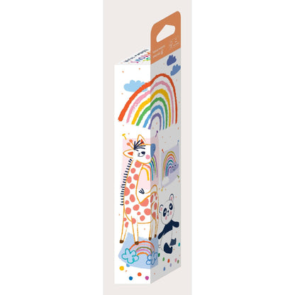 Haku Yoka 6 Cube Crayons Rainbow