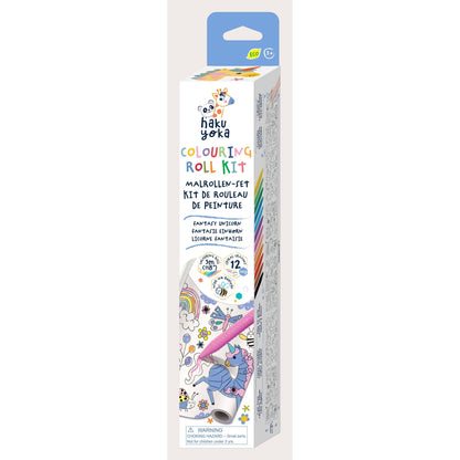 Haku Yoka Colouring Roll Kit Fantasy Unicorn