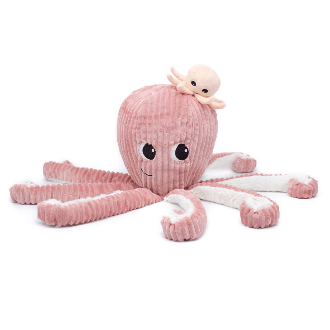 Olly The Octopuss Mum &amp; Baby Pink - Plush Toy