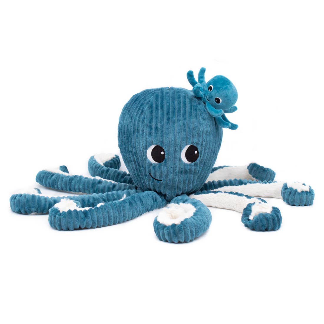 Olly The Octopuss Mum &amp; Baby Blue - Plush Toy