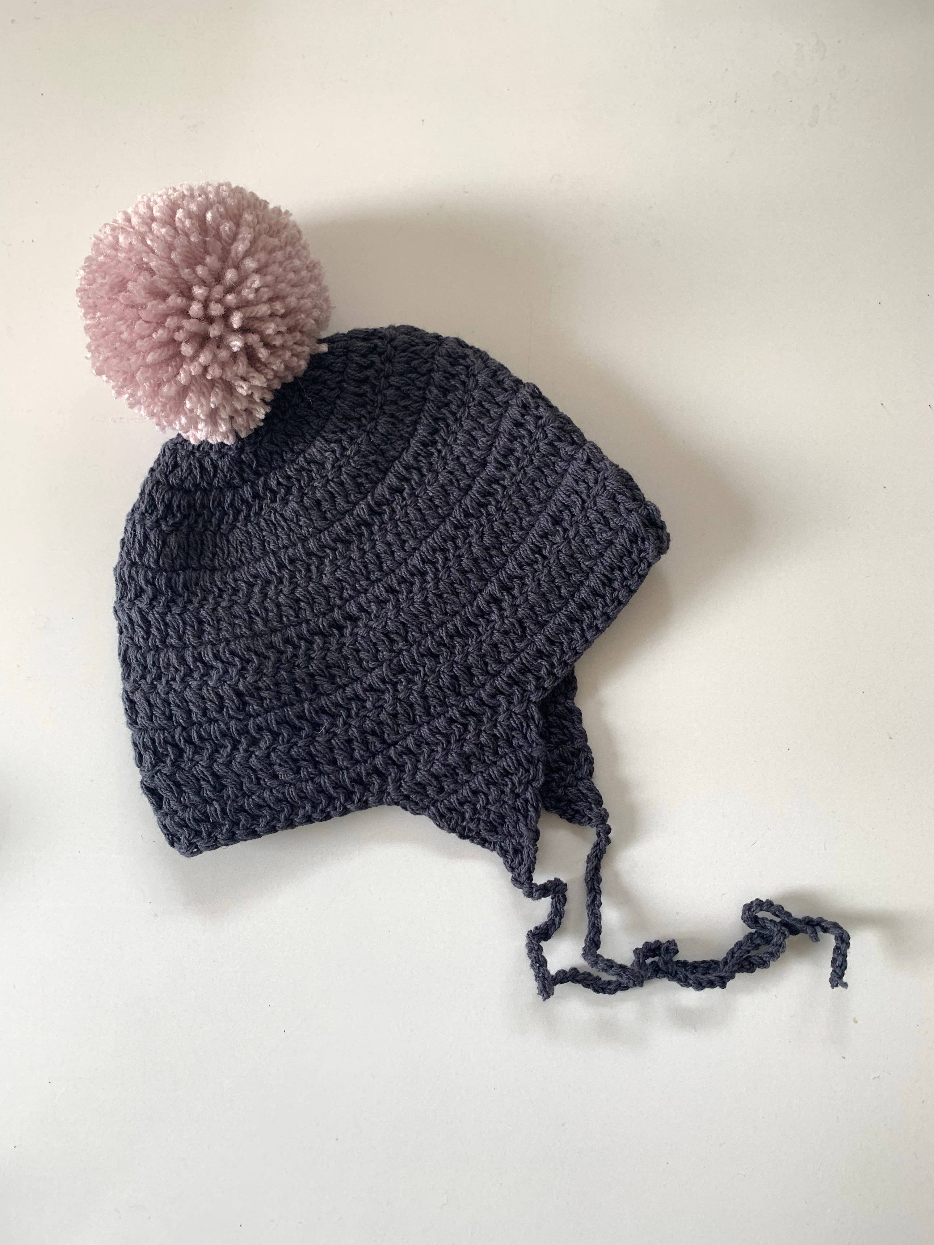 Acorn bonnet: Olive / Oatmeal