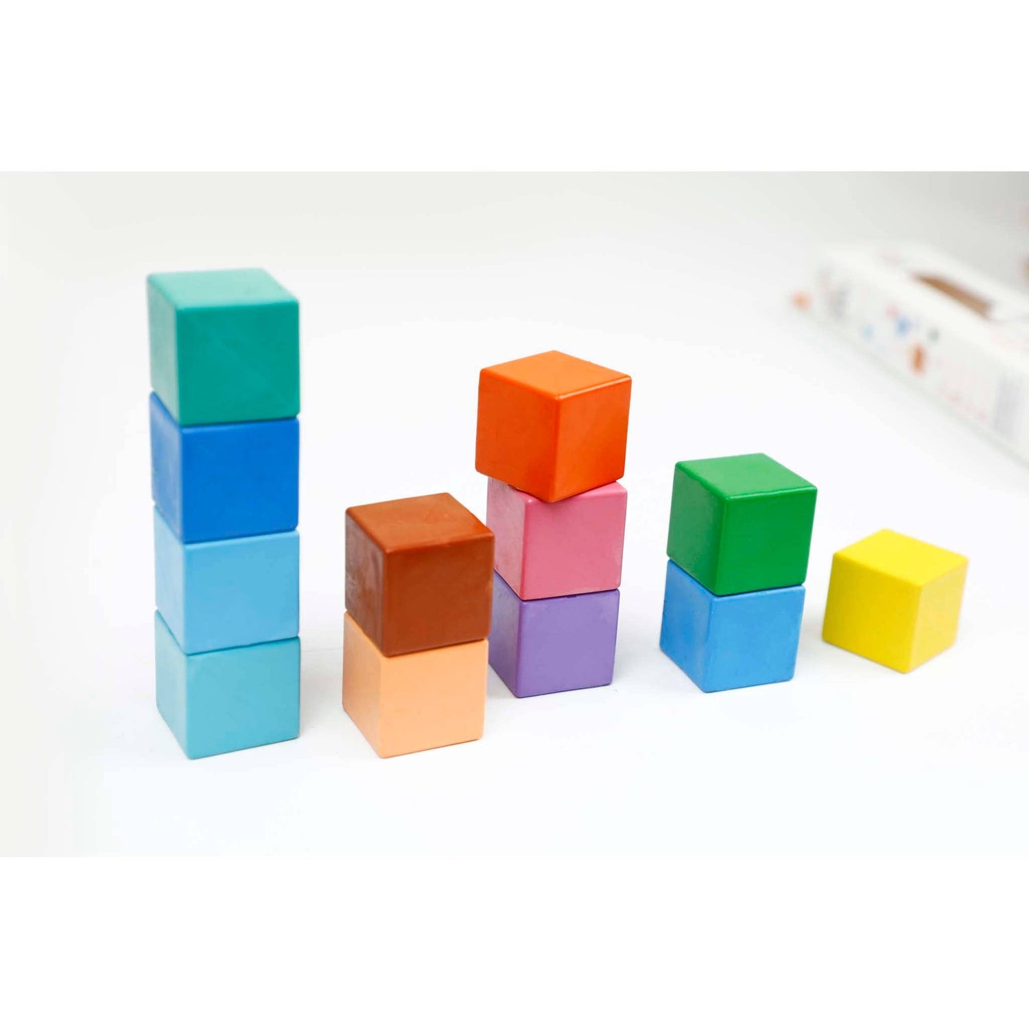 Haku Yoka 6 Cube Crayons Ocean