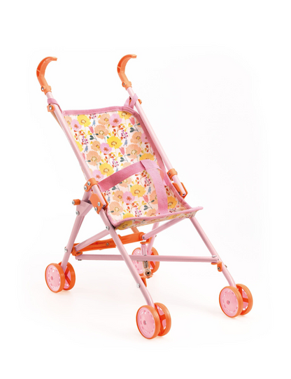 Flowers Doll Stroller