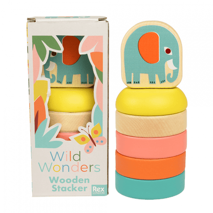 Wild Wonders Wooden Stacker